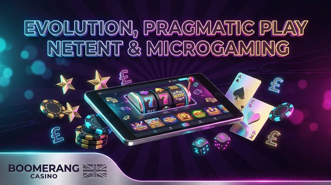 Evolution, Pragmatic PlayNetEnt & Microgaming